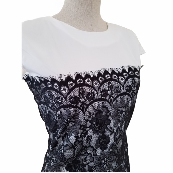 Empire Crochet O-Neck Dress - Small - HP! - Picture 8 of 16